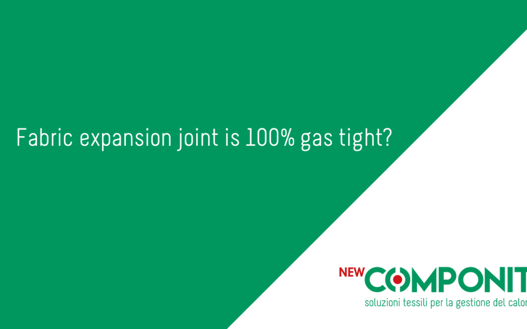 Fabric expansion joint is 100% gas tight?